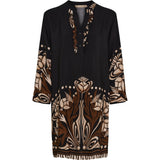 MARTA DU CHATEAU Marta du Chateau dame tunika MdcCapri 2604B Tunica BlackNG313BA