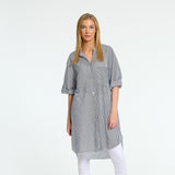 MARTA DU CHATEAU Marta du Chateau dame tunika MdcTine 1665-25 Tunica White/Blue