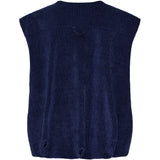 MARTA DU CHATEAU Marta du Chateau dame vest MdcFreya 55009 Vest BlueNavy1