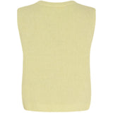 MARTA DU CHATEAU Marta du Chateau dame vest MdcIlse 5313 Vest Light Yellow