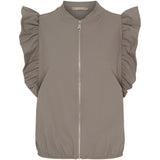 MARTA DU CHATEAU Marta du Chateau dame vest MdcJannie 58876M Vest Fango