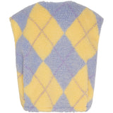 MARTA DU CHATEAU Marta du Chateau dame vest MdcPam 26801 Vest Blue/Yellow