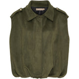 MARTA DU CHATEAU Marta du Chateau dame vest MdcSasha 7919 Vest Military