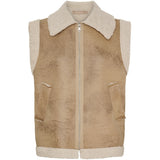 MARTA DU CHATEAU Marta du Chateau dame vest MdcValley 248347 Vest Beige8