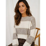 MARTA DU CHATEAU Marta du Cheatau Dame Strik MdcWildflower 3193-1 Knit Beige
