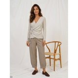 MARTA DU CHATEAU Marta du chateau Dame Bluse MdcTalina 1612- Blouse Beige