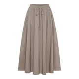 MARTA DU CHATEAU Marta du chateau dame Nederdel MDCPOMELINE 8784 Skirt Fango