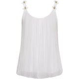 MARTA DU CHATEAU Marta du chateau dame top 61321 Top White
