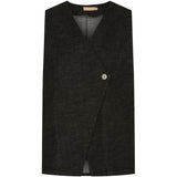 MARTA DU CHATEAU Marta Du Chateau dame vest MdcCarmille 86188 Restudsalg Black