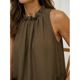 MARTA DU CHATEAU MdcLucina Top Top Brown