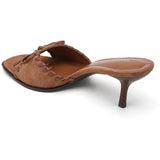 SHOES Milton dame stiletter 1519 Shoes Camel
