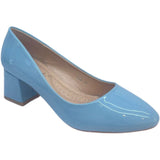 SHOES Monique dame sko 1668 Restudsalg Blue