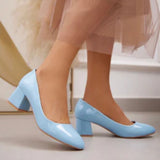 SHOES Monique dame sko 1668 Restudsalg Blue