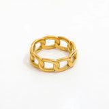muun STUDIOS Muun Studios Panser Dainty Ring 18K Guldbelag R068 Jewelry Guld