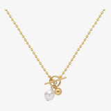 muun STUDIOS Muun Studios Toggle Lock Halskæde 18K Guldbelagt H040 Jewelry Guld