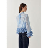Noella NOELLA dame bluse N-LATANIETTA Blouse Sky Blue