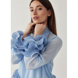 Noella NOELLA dame bluse N-LATANIETTA Blouse Sky Blue