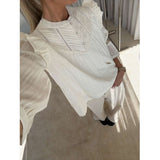 Noella NOELLA dame bluse N-LORYN Blouse White