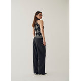 Noella NOELLA dame top N-LAJOIANNA Top Black Grey Mix