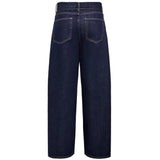 ONLY ONLY DAME BUKSER ONLGIANNA Jeans Dark Blue Denim Rinse