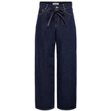 ONLY ONLY DAME BUKSER ONLGIANNA Jeans Dark Blue Denim Rinse
