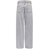 ONLY ONLY DAME JEANS ONLGIANNA Restudsalg Light Grey Denim Bleached