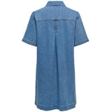 ONLY ONLY DAME KJOLE ONLROSENHEIM Dress Light Medium Blue Denim