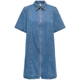 ONLY ONLY DAME KJOLE ONLROSENHEIM Dress Light Medium Blue Denim