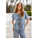 ONLY ONLY DAME SHIRT ONLNOELLE Shirt Light Blue Denim
