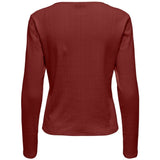 ONLY ONLY DAME TOP ONLBREMEN Top Madder Brown