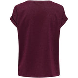 ONLY ONLY DAME TOP ONLMOSTER Restudsalg Chocolate Truffle Chocolate truffle lurex