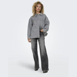 ONLY ONLY Dame Skjorte ONLEMMIE Shirt Medium Grey Denim
