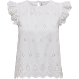 ONLY ONLY dame bluse ONLLOU Blouse Bright White