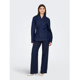 ONLY ONLY dame jakke ONLELLIS Jacket Dark Blue Denim