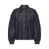 ONLY ONLY dame jakke ONLNORELA Restudsalg Dark Blue Denim