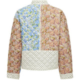 ONLY ONLY dame jakke ONLSMILLA Jacket Cloud Dancer AOP FLOWER/JUNIPER