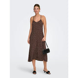 ONLY ONLY dame kjole OMLMOLLY Dress Shopping bag cloud dancer dots