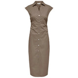 ONLY ONLY dame kjole ONLBABE-ZORO Dress Walnut