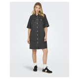 ONLY ONLY dame kjole ONLBELLE Dress Washed Black