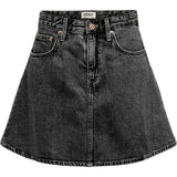 ONLY ONLY dame nederdel ONLEDEN Restudsalg Washed Black