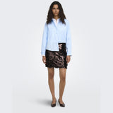 ONLY ONLY dame nederdel ONLJADEL Shirt Coffee Bean W. COFFEE BEAN SEQUINS
