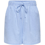 ONLY ONLY dame shorts ONLAUGUSTA Pant Cloud Dancer BLUE STRIPES