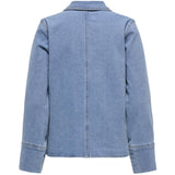ONLY ONLY dame skjorte ONLFRIDA Shirt Light Medium Blue Denim