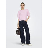 ONLY ONLY dame strik ONLRICA Knit Pink-A-Boo MELANGE