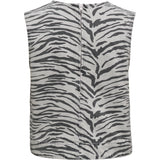 ONLY ONLY dame top ONLDORSI Top Light Grey Denim ZEBRA