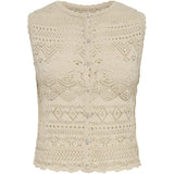 ONLY ONLY dame top ONLLUZA Top Birch Fmop Button