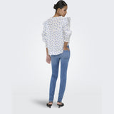 ONLY Only dame bluse ONLIDRIS Blouse Cashmere Blue MINI FLORAL