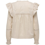 ONLY Only dame bluse ONLIDRIS Blouse Chateau Gray