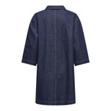 ONLY Only dame kjole ONLMILES Dress Dark Blue Denim