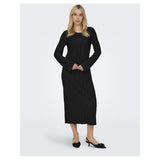 ONLY Only dame kjole ONLPERY Restudsalg Black